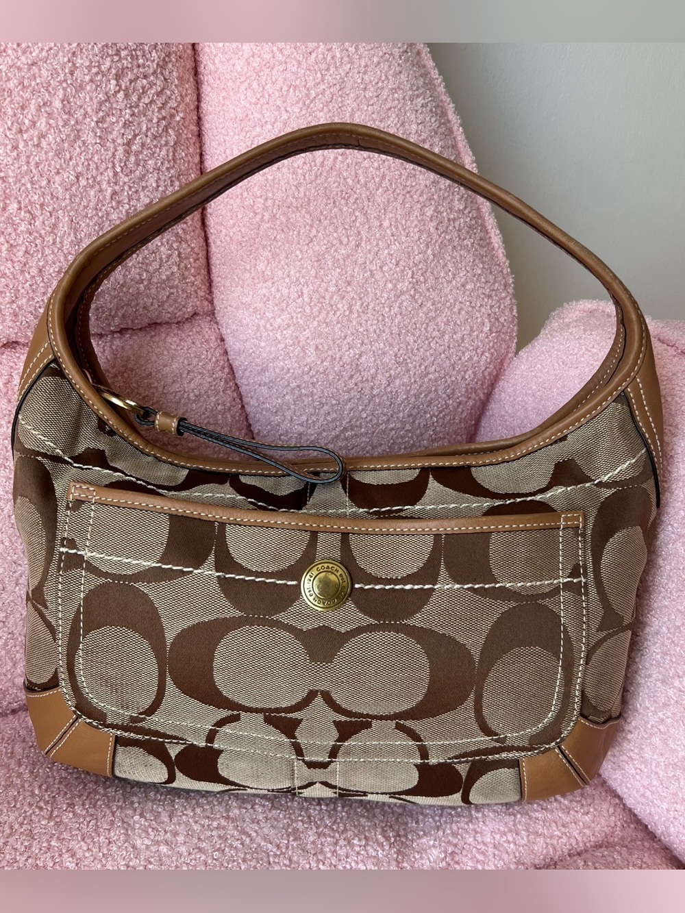 Coach Ergo Signature Hobo Handbag